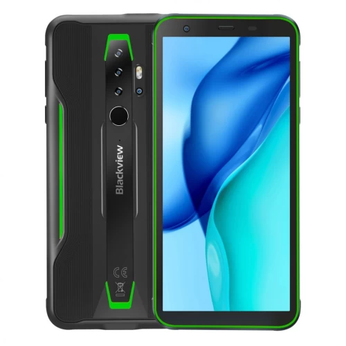 Blackview Bv6300 – Ecran 5.7″ – ROM 32GB – RAM 3GB – Android 10 – Caméra 13/8MP – Batterie 4380mAh – Vert