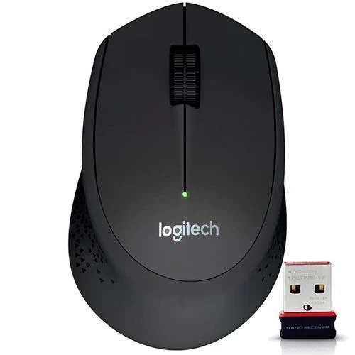 Souris sans fil - 1000 dpi - Noir