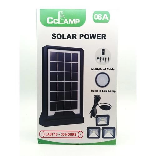 Lampe Solaire Premium avec Panneau Solaire pour Chargement