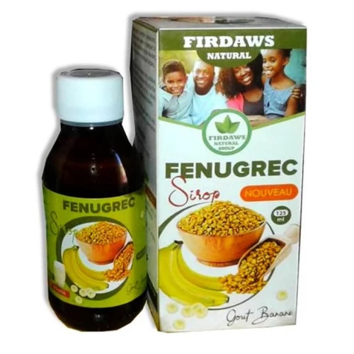 Sirop au fenugrec_Gout banane - 125ml