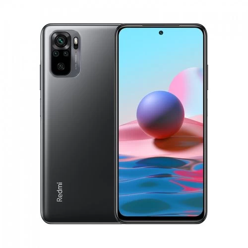 Redmi Note 10 - Ecran 6.67" - ROM 128GB - RAM 6GB - Android 10 - Caméra 64/20MP - Batterie 5000mAh - Noir