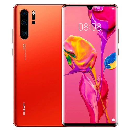 Huawei P30 Pro -  Ecran 6,47" - Double SIM - ROM 512GB - RAM 8GB  - Caméra 40+20+8+3MP - Batterie 4200mAh - amber sunrise