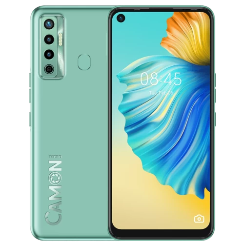 Tecno Camon 17 P - Écran 6.8" - ROM 128GB - RAM 6GB - Caméra 64MP - Batterie 5000mAh - Vert