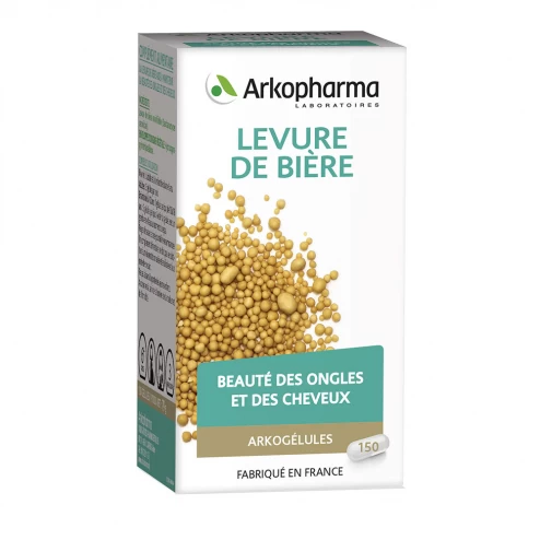 Arkogélules LEVURE DE BIERE Ongles cheveux 45 gélules