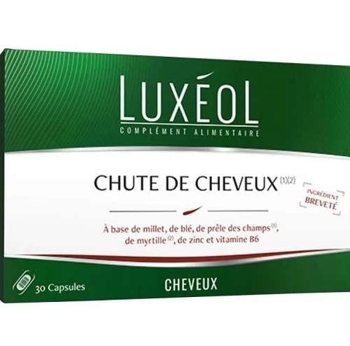 Luxéol Capsules Chute de cheveux 30 capsules