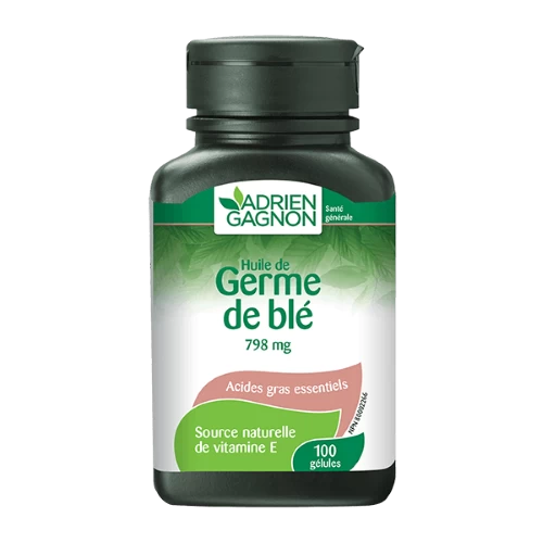 ADRIEN GAGNON Huile De Germe De Blé 798mg 100 gélules