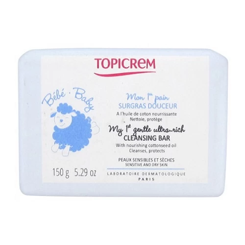 Topicrem Bébé Mon Premier Pain Surgras 150 g