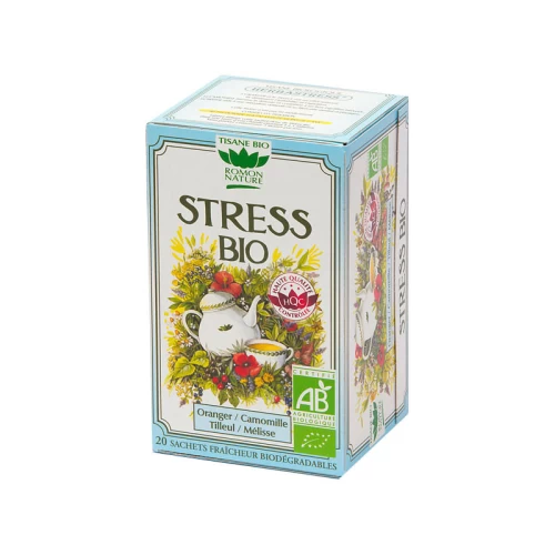 TISANE STRESS BIO 20 SACHETS ROMON NATURE