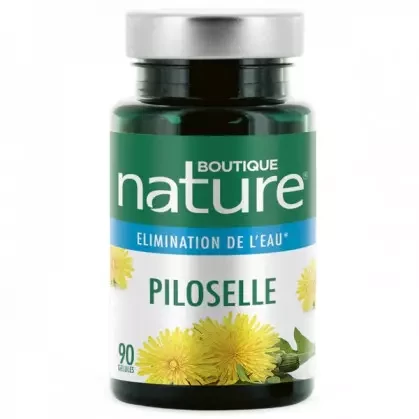 Piloselle 90 gélules Elimination de l'eau - Boutique Nature