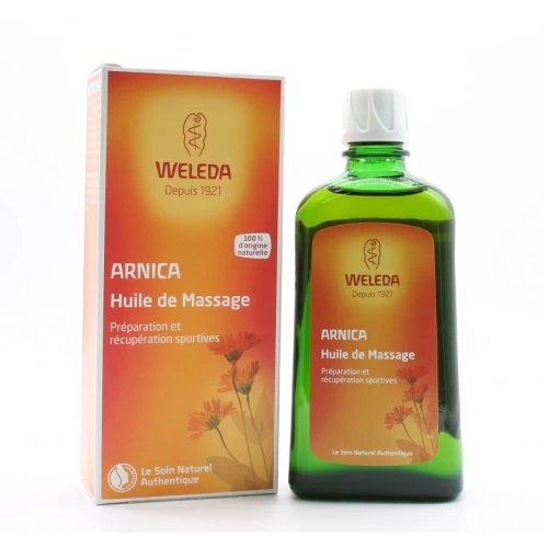 Weleda Arnica Huile de Massage préparation et récupération sportive 100ml