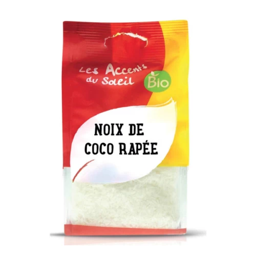 Noix de coco râpé 100g -  Les accents du soleil