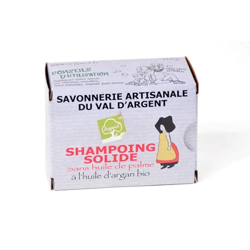 shampoing solide à l'huile d'argan