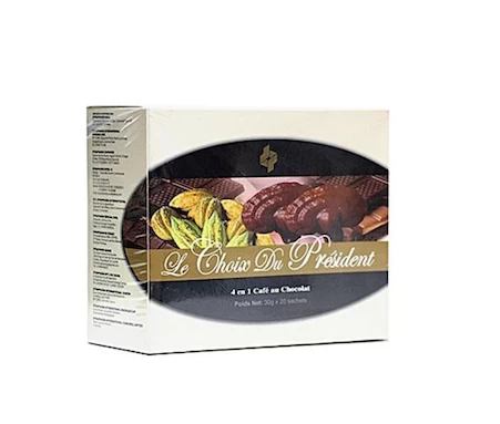 Saveur Chocolat et Ganoderma Choix du président