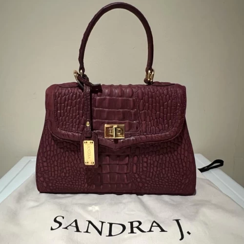 Sac cuir croco Sandra J.