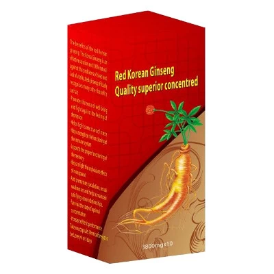 Ginseng rouge de Corée qualité supérieure