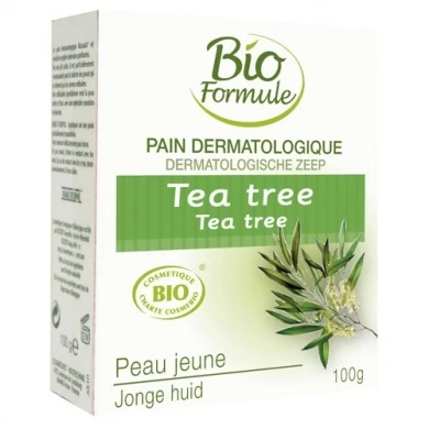 Pain dermatologique au tea tree - 100g bio - Bio formule