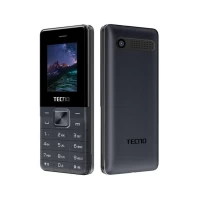 Tecno T301 – Double SIM – 2G – Ecran 1.77″ – ROM 4Mo – RAM 4Mo – Lecteur Vidéo – Lecteur MP3 – Bluetooth – Radio – Batterie 1150mAh – Noir