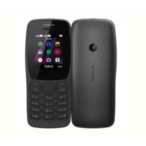 Nokia 110 - Ecran 1.77” - Double SIM - Rom 4 Mo - FM Radio - Noir