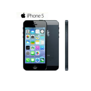 Apple iPhone 5 – Écran 4,0″ - ROM 16GB – RAM 1GB – 8 MPX – 4G LTE –  Batterie : 1440mAh - Noir
