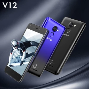X-TIGI V12 – 5.0 “- 8 GB de ROM + 1 GB de RAM- 2800 mAh – Android 8.1 – Double SIM – 5 + 2 MP – Empreinte Digitale – Face Unlock – Bleu