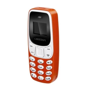 BM10 Mini Phone. – Ecran 0.66″ – Dual SIM – Batterie 350mAh – FM Radio – Bluetooth – Ultra Slim – Call BT – Dore