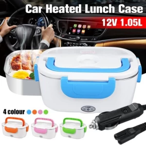 12V 1.05L Portable Car Electric Heated Lunch Box Food Warmer Container