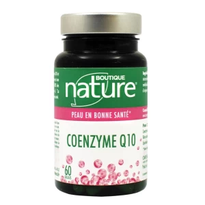 Coenzyme Q10  60 gélules Peau en bonne santé grâce à la vitamine A - Boutique nature