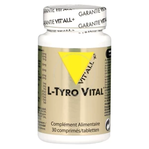 L-Tyro Vital, équilibre de la thyroïde 30 comprimés - Vitall+