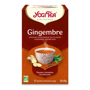 Gingembre Bio - 17 sachets - Yogi tea