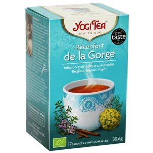 Réconfort de la Gorge Bio - 17 sachets - Yogi tea