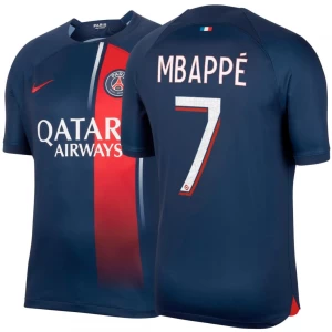 Maillot PSG Domicile Mbappé 2023/2024 Bleu