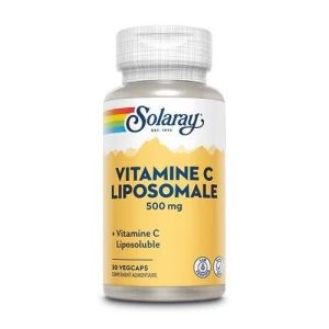 Vitamine C liposomale 500 mg Solaray 30 gélules