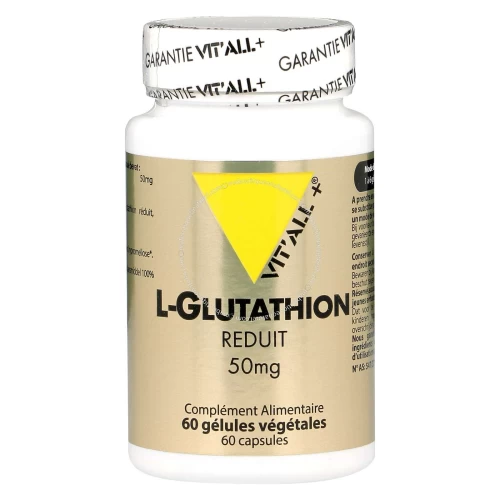 L-Glutathion - 60 gélules - Vitall+
