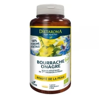 Bourrache Onagre Bio - Beauté de la Peau 180 capsules - Dietaroma