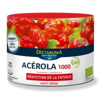 Acérola 1000 bio gout cérise 60 comprimés - Dietaroma