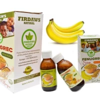 Pack de 2 Firdaws sirop fenugrec banane pour grossir