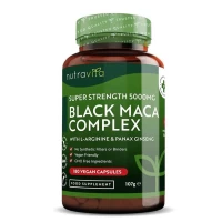 Nutravita Black Maca Complexe – 180 – gelules