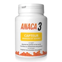 Anaca3 Capteur graisses et sucres 60 gélules