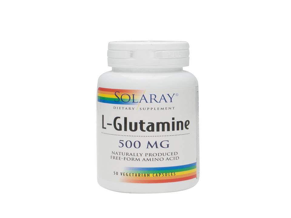 Solaray L-glutamine 500mg 50caps