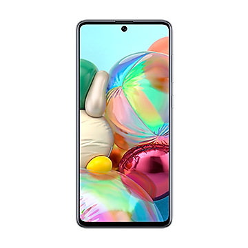 Galaxy A71- Ecran 6.7″ – 6GB RAM – 128 GB ROM – Quatre camera 64MP+ 12MP+ 5MP+ 5MP – Batterie 4500 mAh – Prism Crush Black