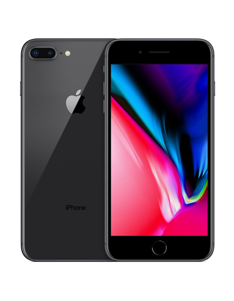 IPhone 8 Plus – Ecran 5.5” – 4G – ROM 64GB – RAM 4GB – IOS 11 – Camera 12MP – Noir