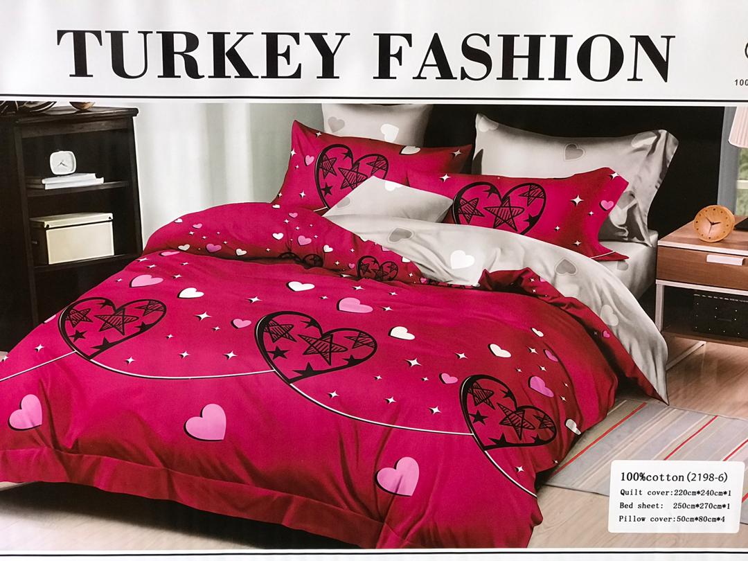 Parure de lit avec housse de couette queen size