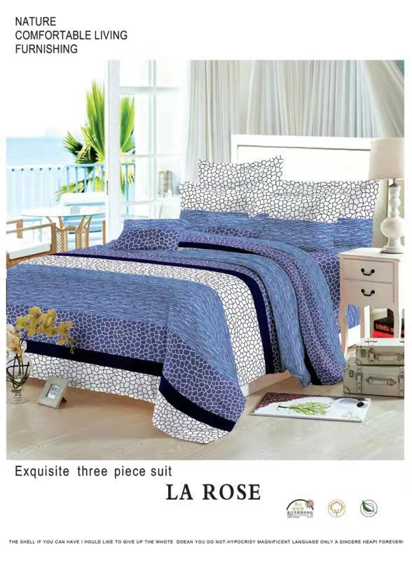 Drap de lit en Coton Ia Rose