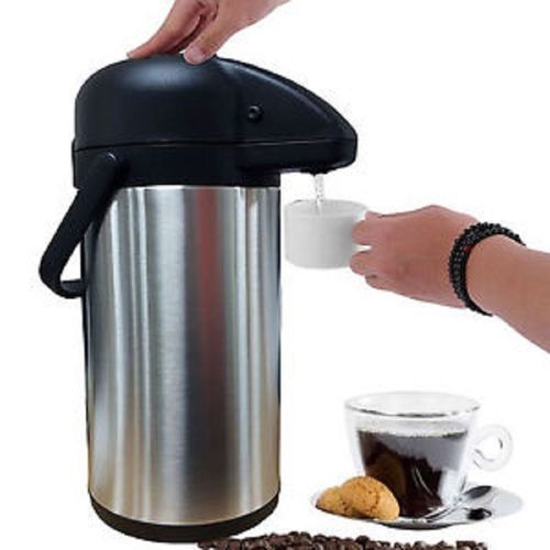 Thermos à chaud et Froide Intérieure en verre Extérieure en Inox 3,5L