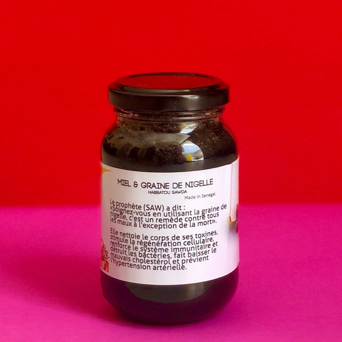 Miel et grain de nigelle