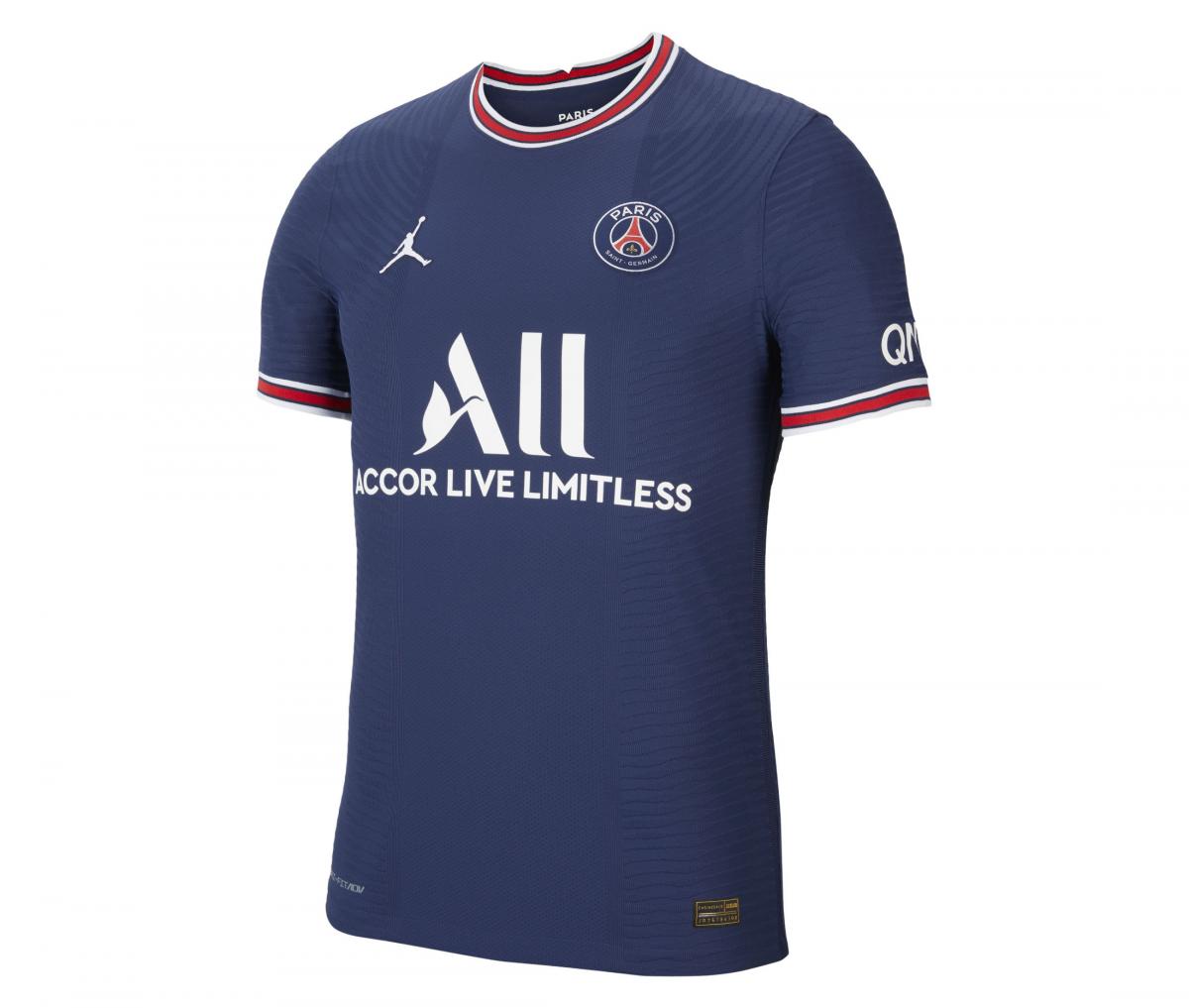 Maillot Match authentique PSG Domicile 2021/2022 - Jordan