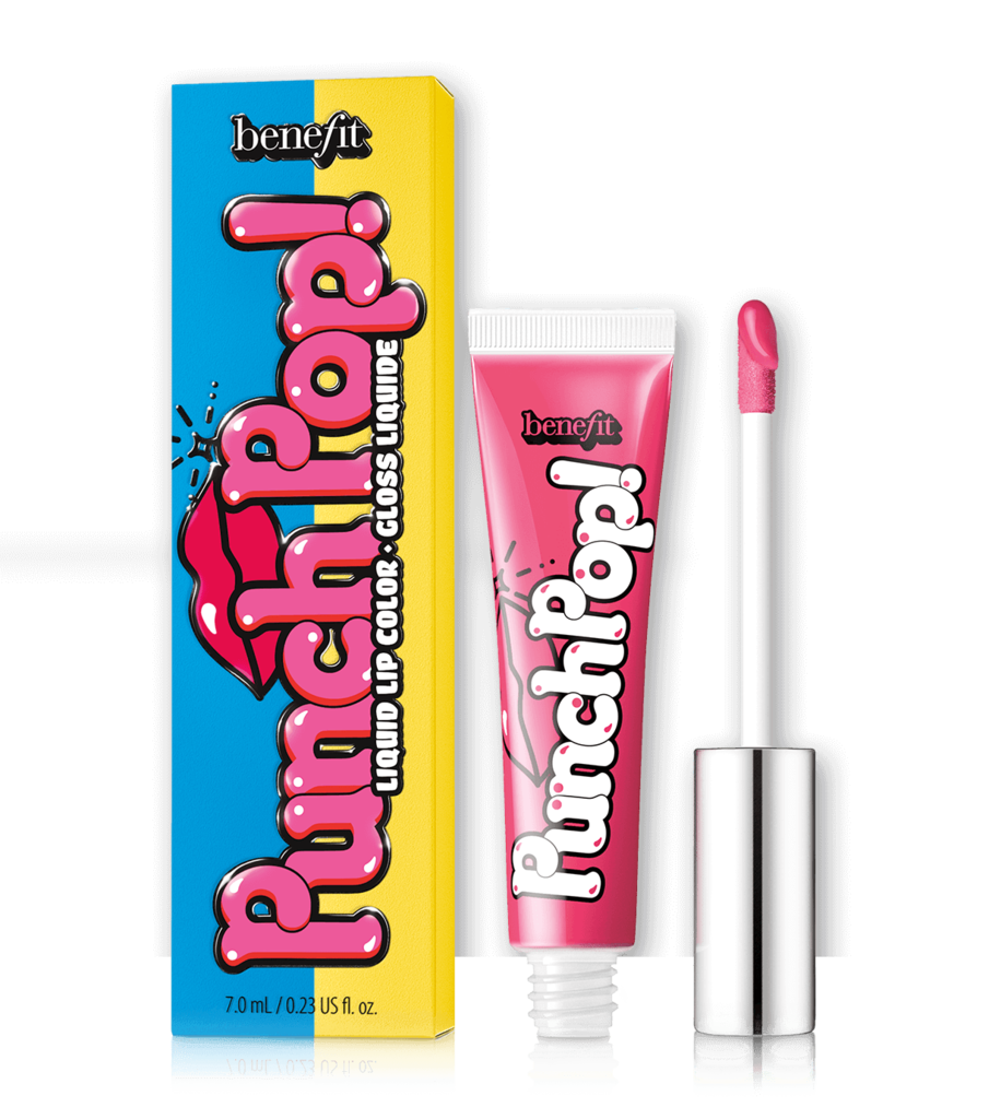 Gloss liquide aux couleurs pop Benefit cosmetics