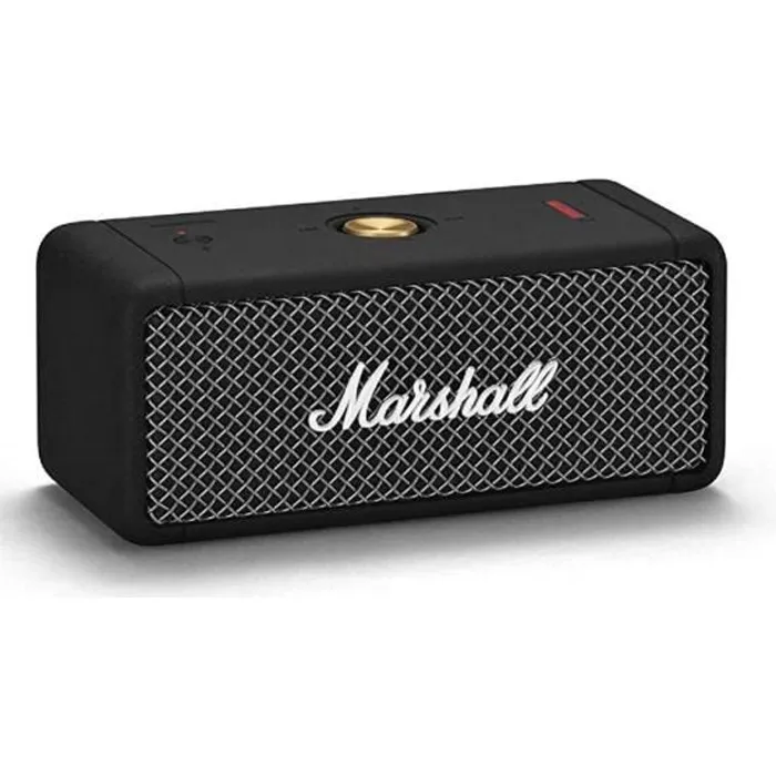 MARSHALL Emberton - Enceinte portable bluetooth étanche - True Stereophonic son 360° - Autonomie 20h - Noir