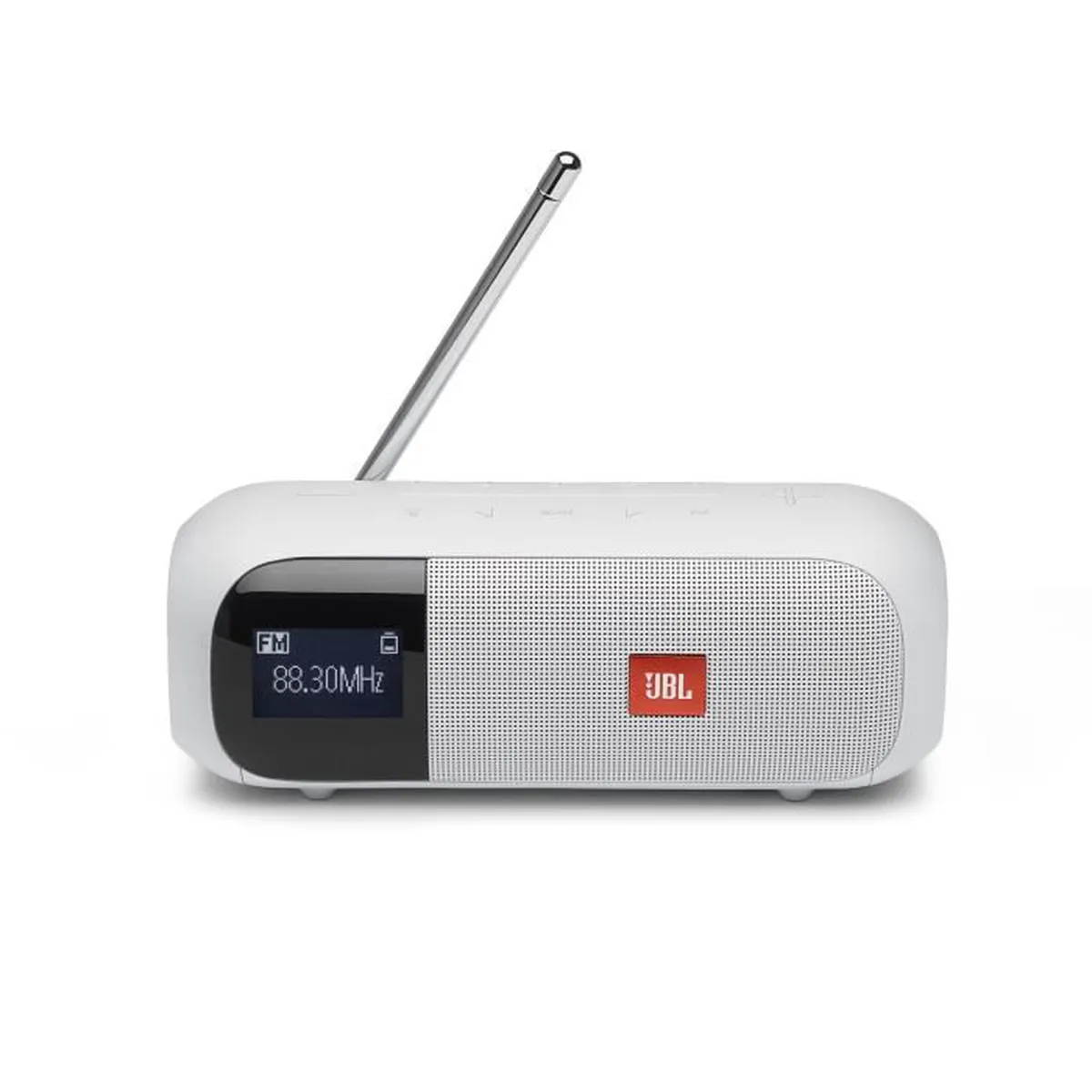 JBL Tuner 2 Radio portable DAB/DAB+/FM avec Bluetooth - Blanc