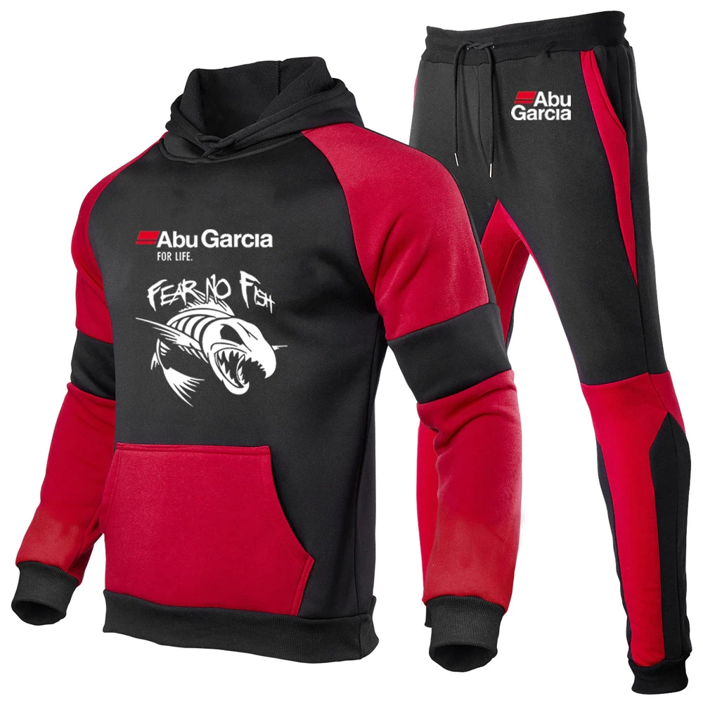 Abu Garcia – ensemble de sport pour homme, Sweat à capuche et pantalon